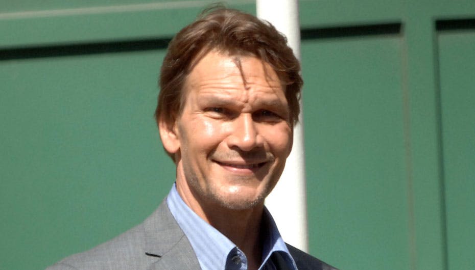 Patrick Swayze holder modet oppe ved at arbejde 12 timer om dagen