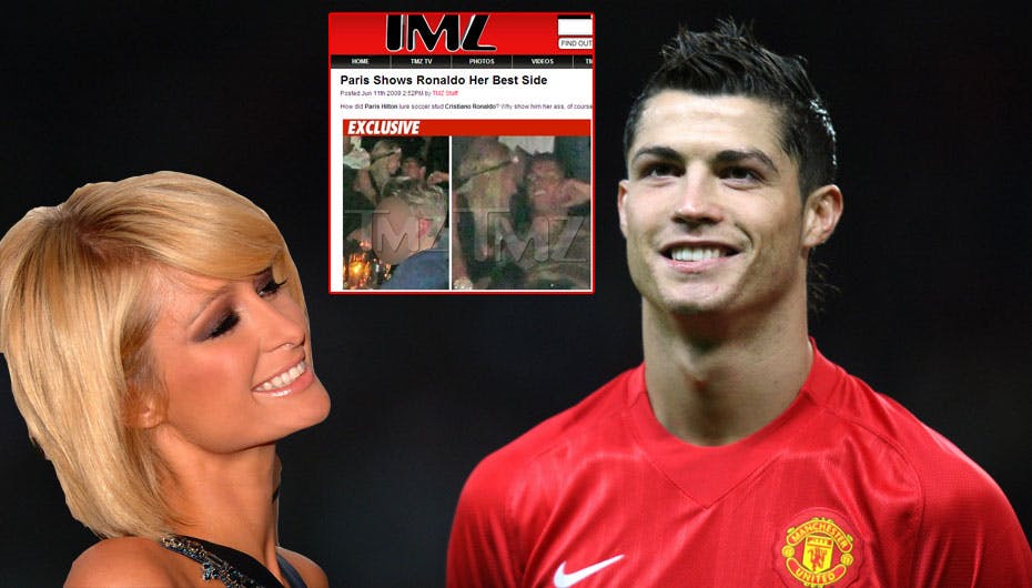 Ronaldo flirter videre, mens Paris drømmer om at blive det nye Beckham-par