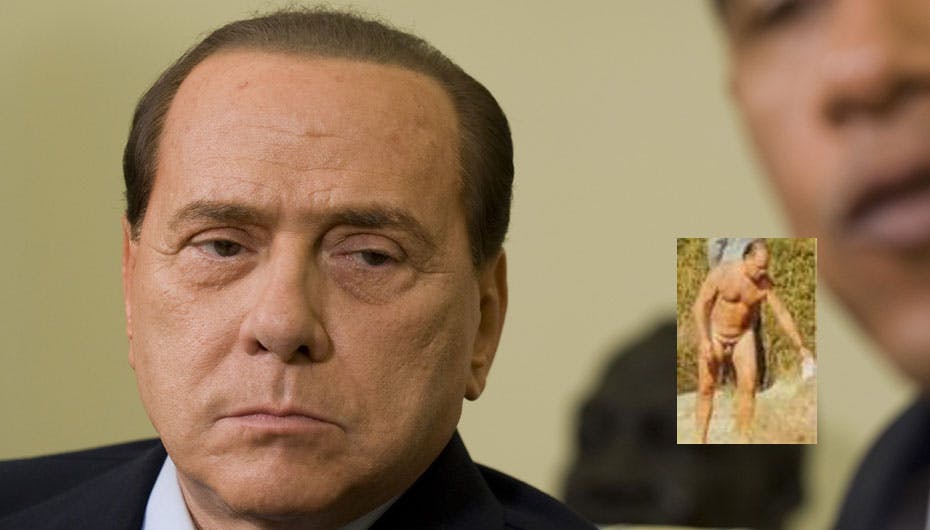 Berlusconi har god grund til at se sur ud, nu hvor retten ikke vil beslaglægge nøgenbillederne af ham