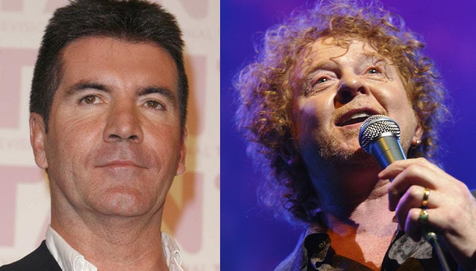 Simon Cowell mener, at Mike Hucknall er den klammeste kendte han har mødt