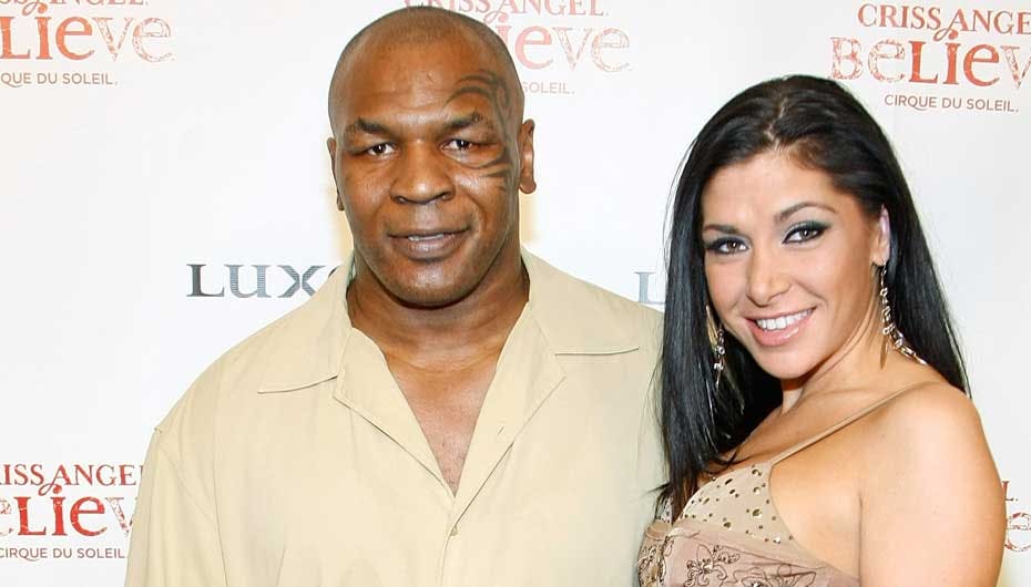 Mike Tyson i Las Vegas med Lakira Spicer