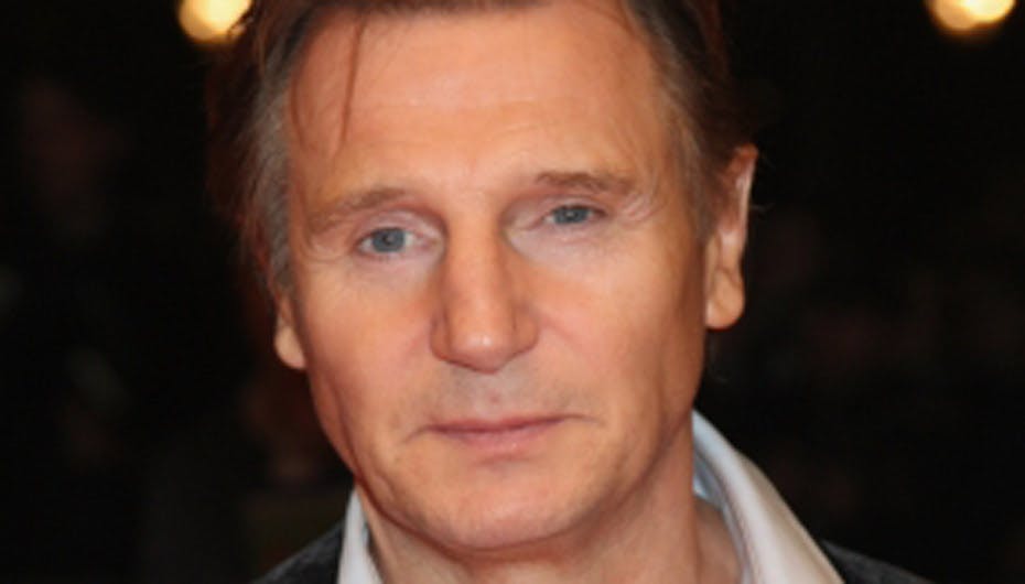 Liam Neeson svarede kun på journalisternes spørgsmål om selve filmpremieren