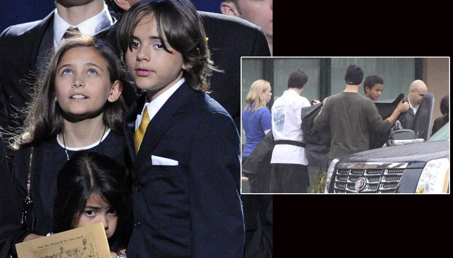 Det var lige ved at gå galt, da paparazziene jagtede Michaels børn, som var på vej til karate