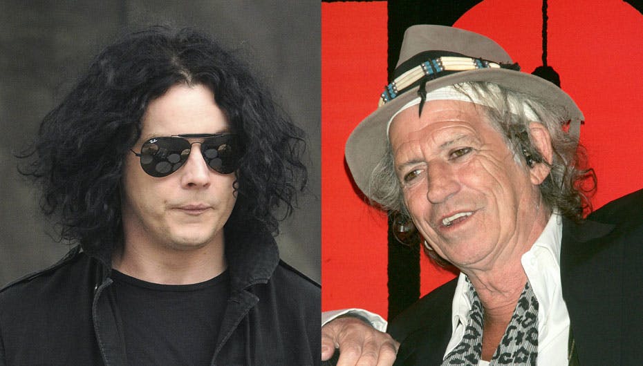 To skønheder på rock-scenen - Jack White og Keith Richards - er blevet bedste venner
