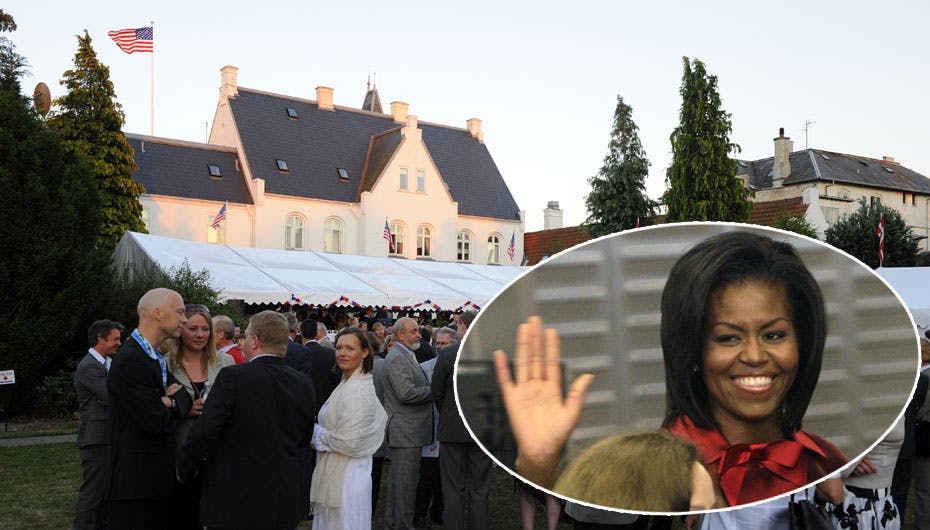 Michelle skal bo hos Laurie Susan Fulton, den nye amerikanske ambassadør i Danmark