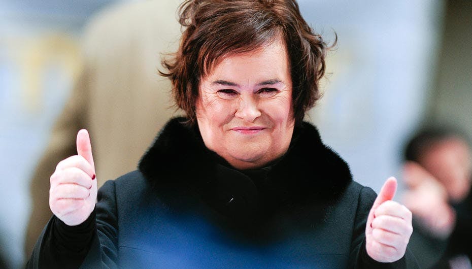 Susan Boyle nyder sin succes