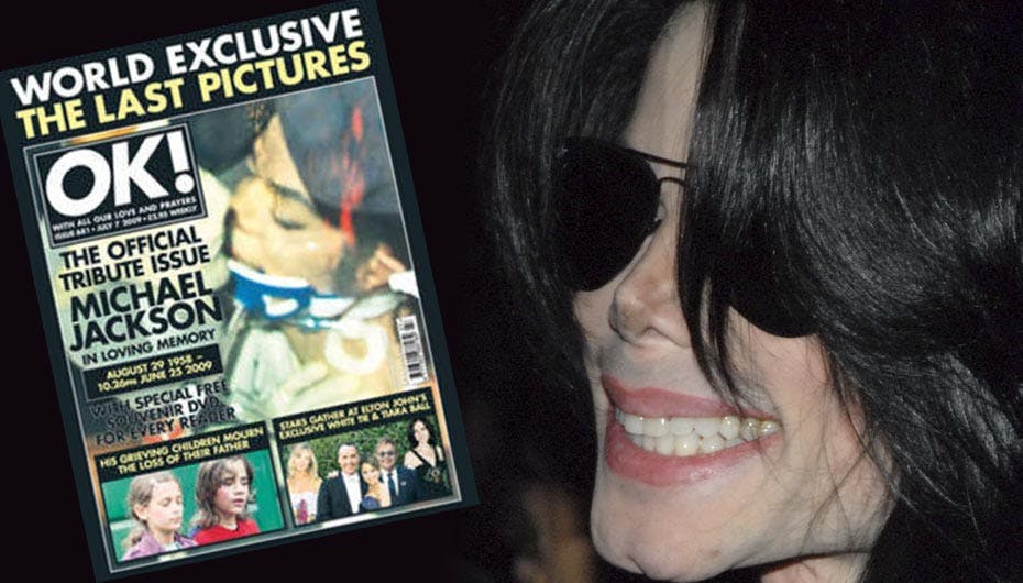 OK! har angiveligt købt de sidste billeder af Michael Jackson, mens han var i live