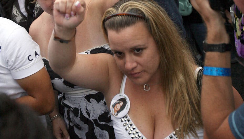 Michael Jackson-fans var samlet uden for Staples Center