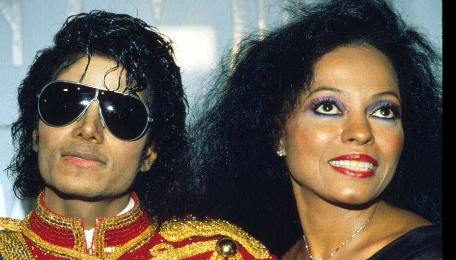 Michaelo Jackson og Diana Ross var nære venner
