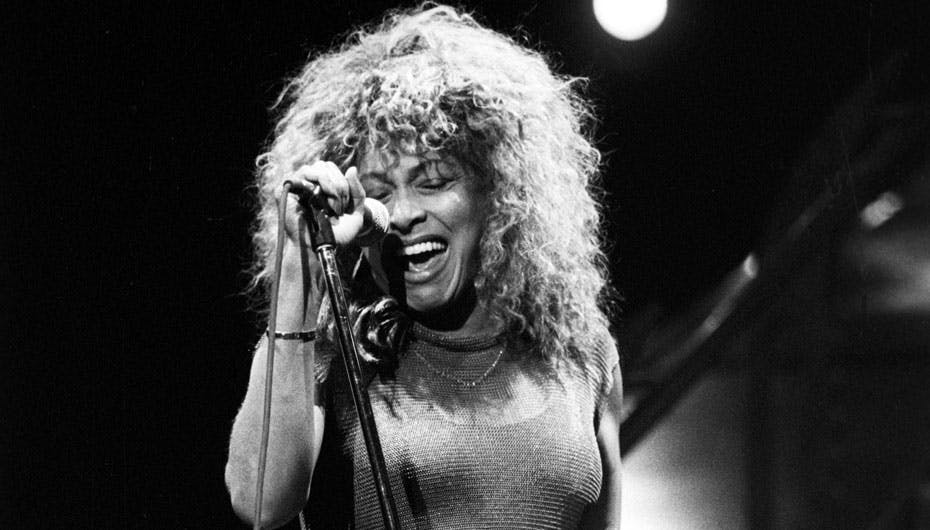 Tina Turner i midten af 80'erne, hvor hun fik et comeback med soloalbummet "Private Dancer". Det har solgt mere end 20 millioner eksemplarer