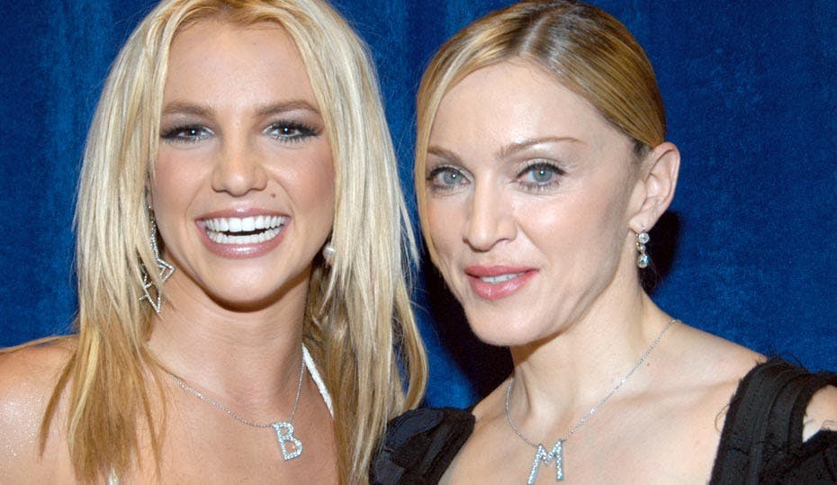 Britney glæder sig til samarbejdet med den mere erfarne popstjerne Madonna