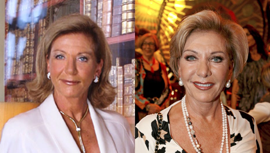 Th. Dorthe for 8 år siden - tv. ved "Vild med dans" finalen i fredags