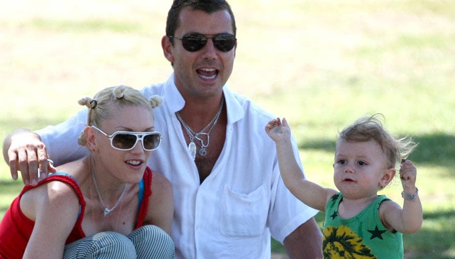 Gwen, Gavin og Kingston inden lillebror kom til verden
