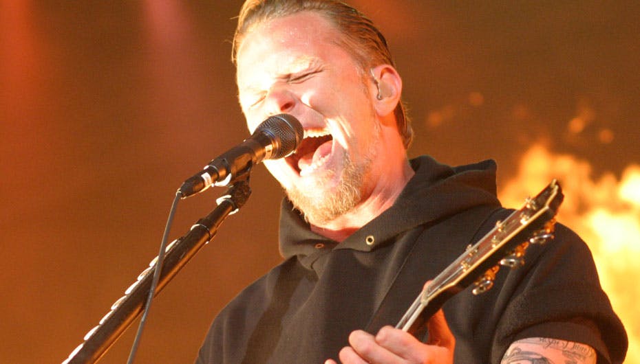 James Hetfields dårlige mave var årsag til, at Metallica aflyste i Stockholm
