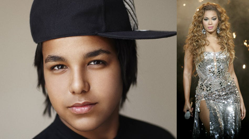 15-årige Mohamed glæder sig som et lille barn til at give koncert i Herning, inden Beyoncé går på scenen
