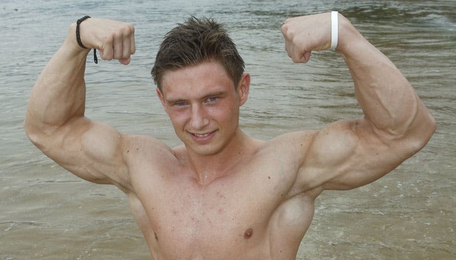 – Jeg er ikke frembusende, men kan sagtens klare intriger. Og så er jeg en ”good guy”, selv om folk måske ikke tror det om bodybuildere, smiler Kenneth Robert Jensen