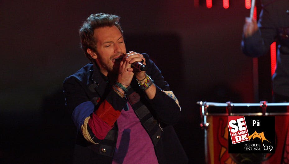 Coldplay satte et punktum for årets Roskilde Festival med hyldesten til afdøde Michael Jackson