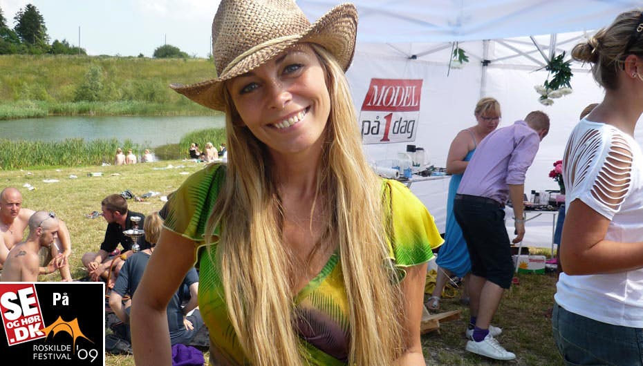 Mayianne Dinesen leder efter modeller på Roskilde Festival