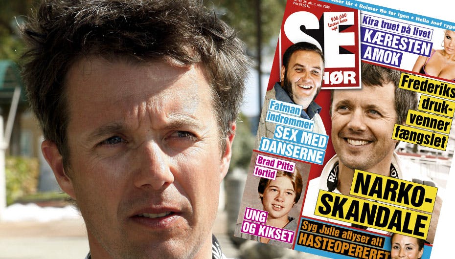 I 2006 kom sagen med kronprinsens narkotiltalte venner på forsiden af SE og HØR