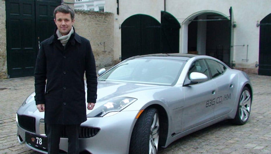 Kronprinsens Fisker Karma har fået kronenummerplade nummer 78