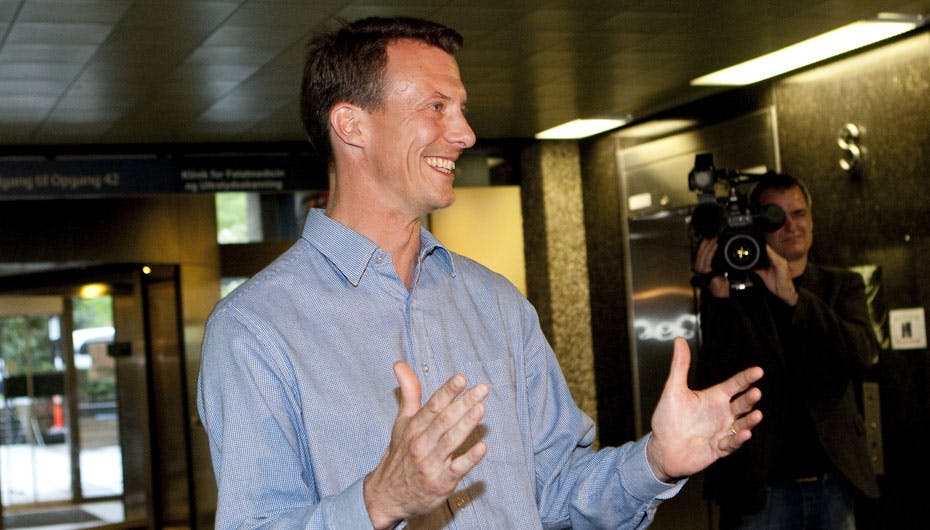 Joachim vidste allerede inden fødslen, at han ventede endnu en dreng