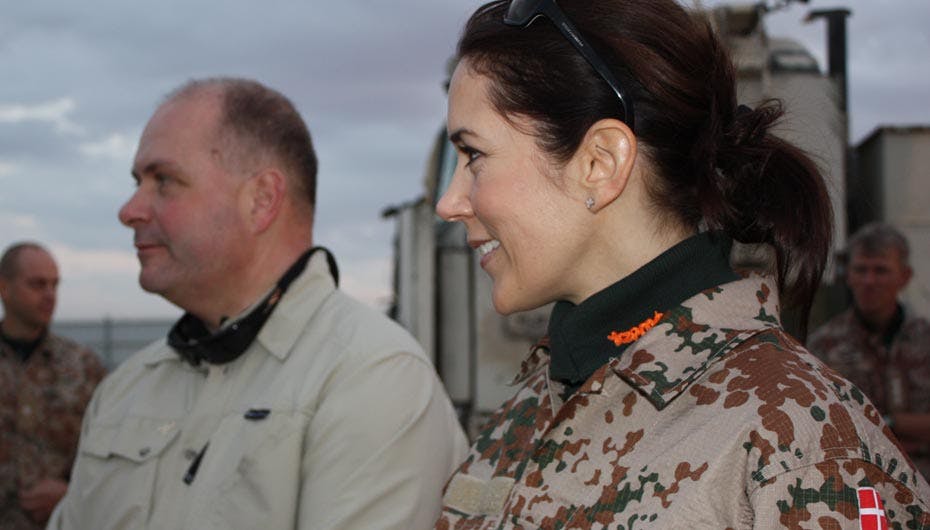 Mary og Søren Gade fik talt med soldaterne om deres oplevelser i Afghanistan