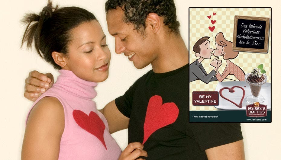 Du kan vinde et gavekort, så du kan inviterer din Valentinesdate på en ordentlig bøf