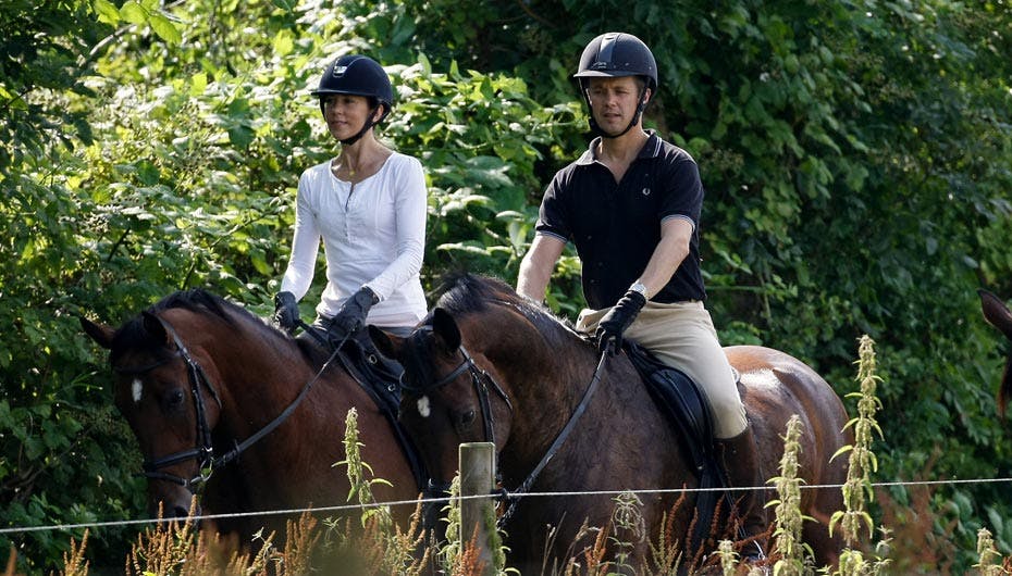 – Det var en rigtig dejlig tur, fortalte Frederik, da han og Mary cyklede tilbage til Gråsten