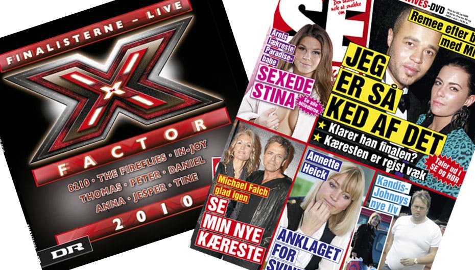 Lyt til sange med alle deltagerne fra årets "X Factor" på den gratis cd