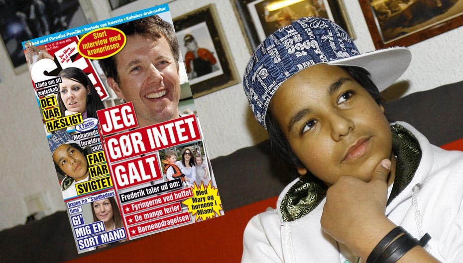 Det er kun 3 år siden, at Mohameds forældre blev skilt, men stortalentet ser ikke meget til sin far